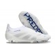 Crampons adidas Predator Elite 25 LL FG Blanc Gris Bleu