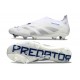 Crampons adidas Predator Elite 25 LL FG Blanc Gris Bleu