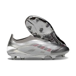 Crampons adidas Predator Elite 25 LL FG Argent Gris