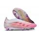 Crampons adidas Predator Elite 25 LL FG Rose Blanc