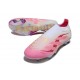 Crampons adidas Predator Elite 25 LL FG Rose Blanc