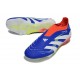 Crampons adidas Predator Elite 25 LL FG Bleu Lucide Blanc Ftwr Rouge Solaire