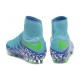 Nouveau Cramons Nike HyperVenom Phantom 2 FG Bleu Vert Blanc