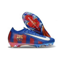 Nike Air Zoom Mercurial Vapor 16 Elite FG Barcelona Bleu Blanc Rouge
