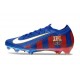 Nike Air Zoom Mercurial Vapor 16 Elite FG Barcelona Bleu Blanc Rouge