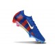 Nike Air Zoom Mercurial Vapor 16 Elite FG Barcelona Bleu Blanc Rouge