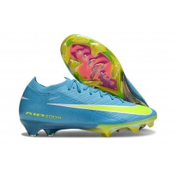 Crampons Nike Mercurial Vapor XVI Elite FG Bleu Volt