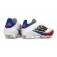 Adidas F50 Elite Laceless X Son FG Blanc Noir Rouge Vif