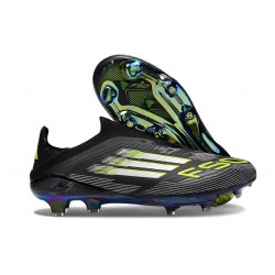 Chaussure adidas F50+ LL FG Negro Limón Lúcido Blanco