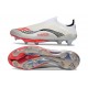Chaussure adidas F50+ LL FG X MESSI Blanc Ftwr Rouge Lucide Argent Mét