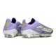 Chaussure adidas F50+ LL FG Violet Rapide Blanc Ftwr Citron Lucide