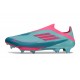 Chaussure adidas F50+ LL FG MESSI Aqua Flash Rose Lucide Cyan Lucide