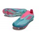Chaussure adidas F50+ LL FG MESSI Aqua Flash Rose Lucide Cyan Lucide