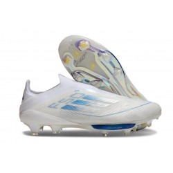Chaussure adidas F50+ LL FG Blanc Pearl Métallique Blanc