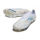 Chaussure adidas F50+ LL FG Blanc Pearl Métallique Blanc
