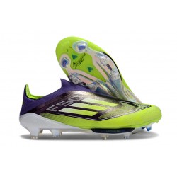 Chaussure adidas F50+ LL FG Violet Rapide Citron Lucide