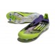 Chaussure adidas F50+ LL FG Violet Rapide Citron Lucide