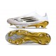 Chaussure adidas F50+ LL FG Blanc Noir Or Mét