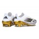 Chaussure adidas F50+ LL FG Blanc Noir Or Mét