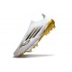 Chaussure adidas F50+ LL FG Blanc Noir Or Mét