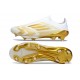 Chaussure adidas F50+ LL FG Blanc Or Mét