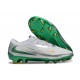 Nike Phantom 6 Low Elite FG Blanc Argent Vert