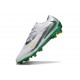 Nike Phantom 6 Low Elite FG Blanc Argent Vert