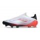 adidas F50 Elite Laceless FG Blanc Noir Rouge