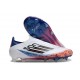 adidas F50 Elite Laceless FG Son Blanc Noir Rouge Vif
