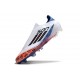 adidas F50 Elite Laceless FG Son Blanc Noir Rouge Vif