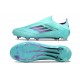 adidas F50 Elite Laceless FG Bleu Noir