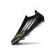 adidas F50 Elite Laceless FG Core Noir Fer Mét. Citron Lucide