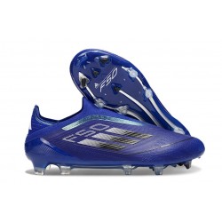 adidas F50 Elite Laceless FG Bleu