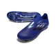 adidas F50 Elite Laceless FG Bleu