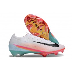 Crampons Nike Mercurial Vapor XVI Elite FG Blanc Noir Bleu Rouge