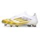 adidas F50 Elite Laceless FG Blanc Jaune