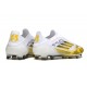 adidas F50 Elite Laceless FG Blanc Jaune