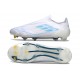 adidas F50 Elite Laceless FG Blanc Pearl Métallique Blanc