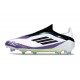 adidas F50 Elite Laceless FG X Messi Blanc Ftwr Noir Violet Uni