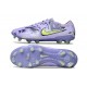 Nike Tiempo Legend X Elite FG Violet Agate Volt Très Pâle