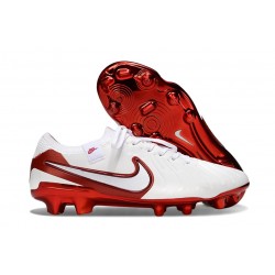 Nike Tiempo Legend X Elite FG Blanc Rouge