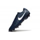 Nike Tiempo Legend X Elite FG Marine Blanc