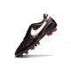 Nike Tiempo Legend X Elite FG Ronaldo Noir Rouge Blanc