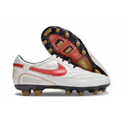 Nike Tiempo Legend X Elite FG R10 Blanc Rouge