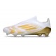 Chaussures adidas F50 Elite LL FG Blanc Or Mét