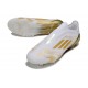 Chaussures adidas F50 Elite LL FG Blanc Or Mét