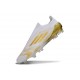 Chaussures adidas F50 Elite LL FG Blanc Or Mét