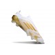 Chaussures adidas F50 Elite LL FG Blanc Or Mét