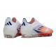 Chaussures adidas F50 Elite LL FG Advancement - Blanc Rouge Bleu