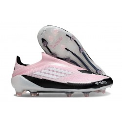 Chaussures adidas F50 Elite LL FG Rose Blanc Noir